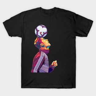 cristiano ronaldo wpap art T-Shirt